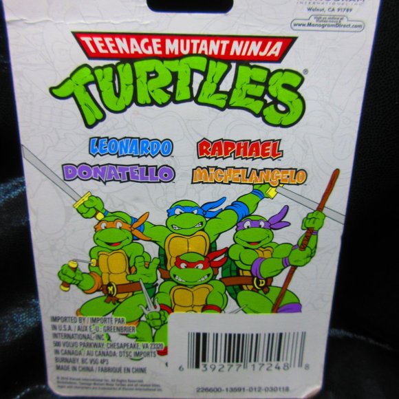Teenage Mutant Ninja Turtles MICHELANGELO Nickelodeon Keychain Collectible - Picture 5 of 6